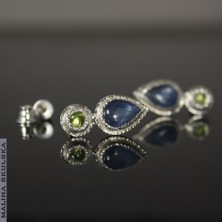 Kyanity i peridoty - komplet