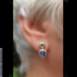 Kyanity i peridoty - komplet