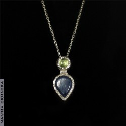 Kyanity i peridoty - komplet