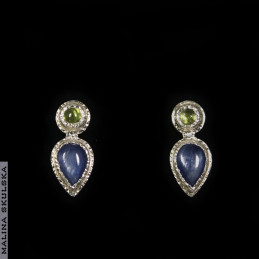 Sztyfty kianity i peridoty